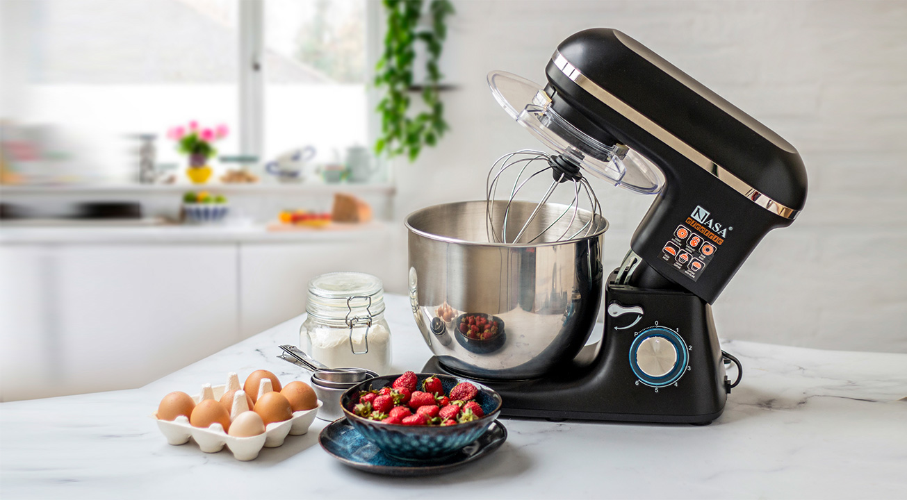 طرز استفاده از همزن برقی