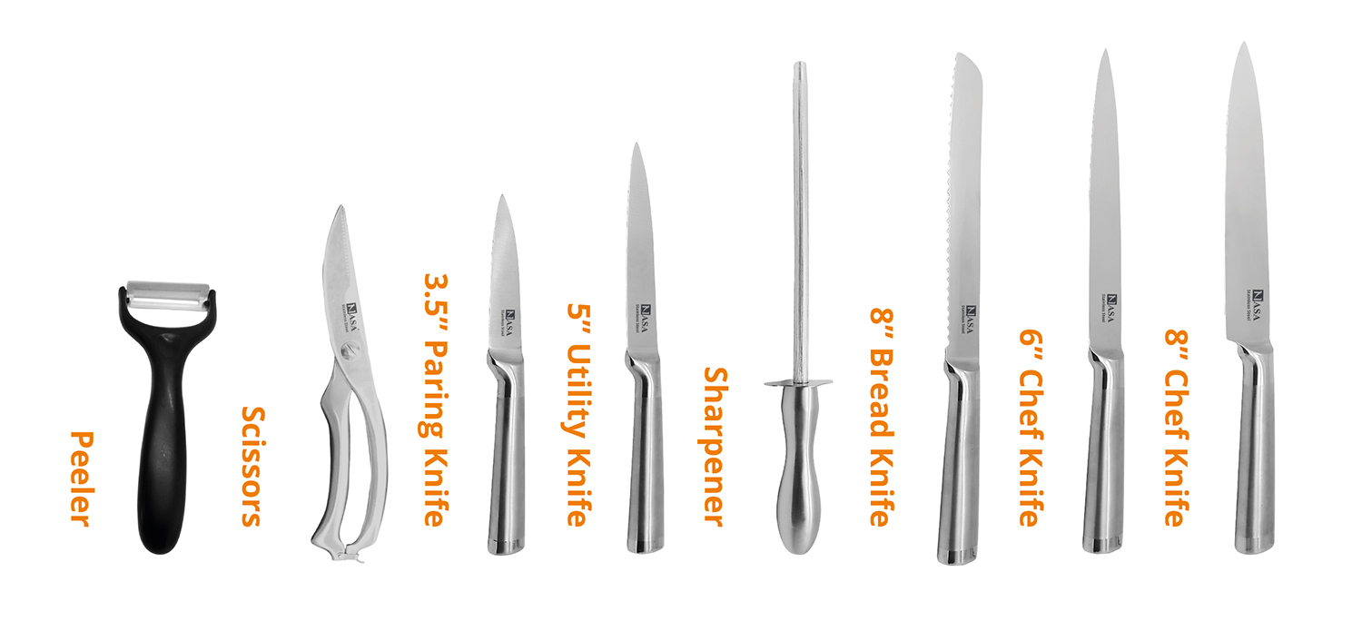 سرویس چاقوی آشپزخانه NS-704